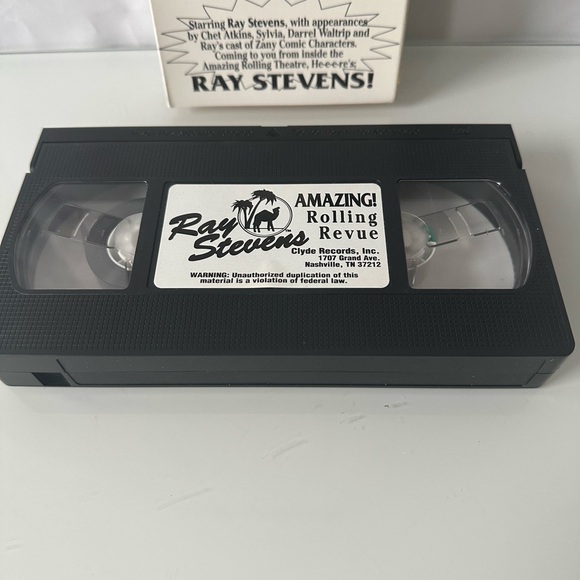 RAY STEVENS AMAZING ROLLING REVUE COMEDY VHS TAPE - Picture 2 of 4